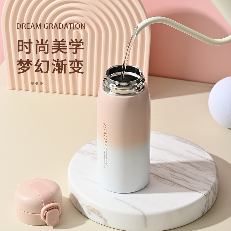 保温杯/水杯/保温杯儿童斜跨可爱/杯子/冰霸杯细节图