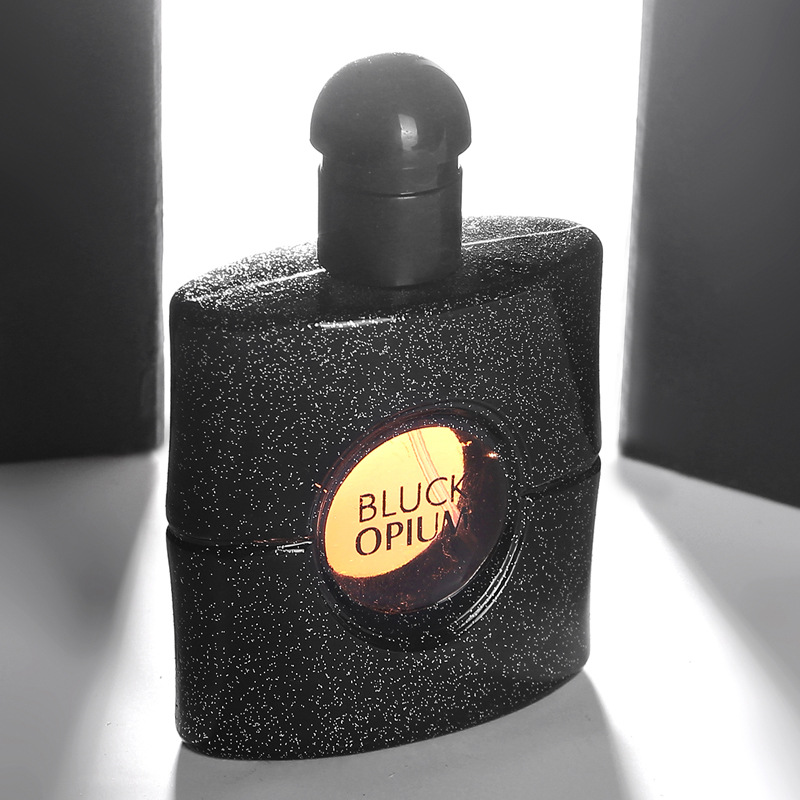 黑y片女士香水持久淡香抖音爆款黑咖啡学生香水跨境批发高级魅惑白底实物图