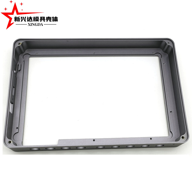Manufacturer of four-axis and five-axis machined cavity aluminum shells for artificial intelligence touch screens details Picture