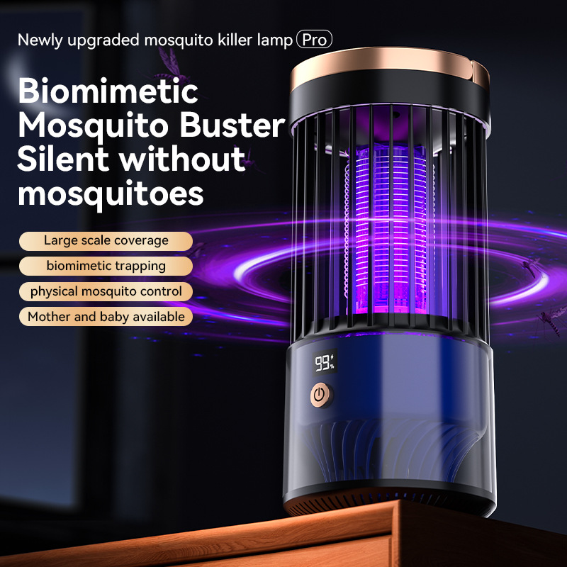 Inhalation and electric shock mosquito repellent lamp, a household mosquito repellent wonder, indoor mosquito trap for infants, pregnant women and bedrooms to get rid of mosquitoes