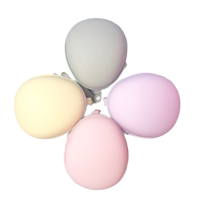 Customized U-shaped headrest storage box, portable waterproof round eggshell EVA headrest storage bag, factory direct sales Item Picture