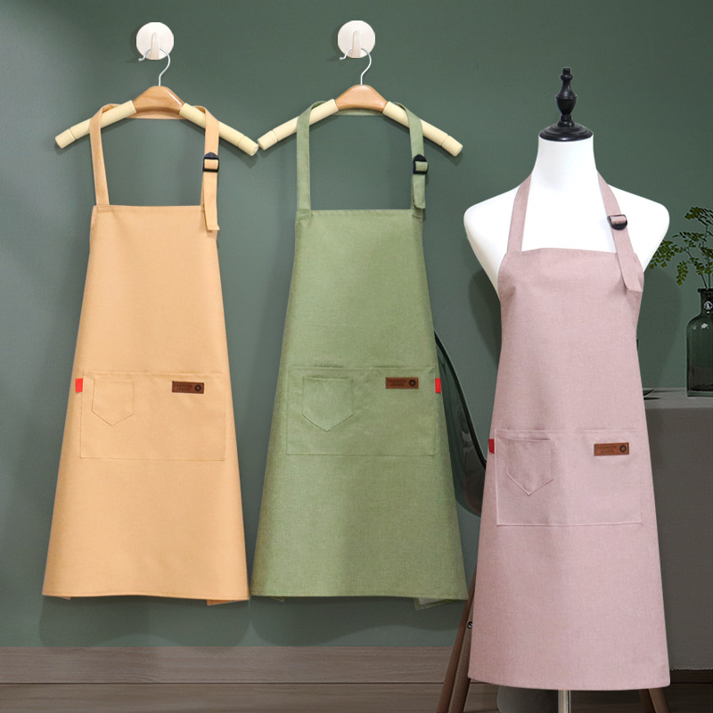High-quality aprons are waterproof, oil-proof and stain-proof. They are suitable for home use, catering, nail salons, work, advertising, and waistbands