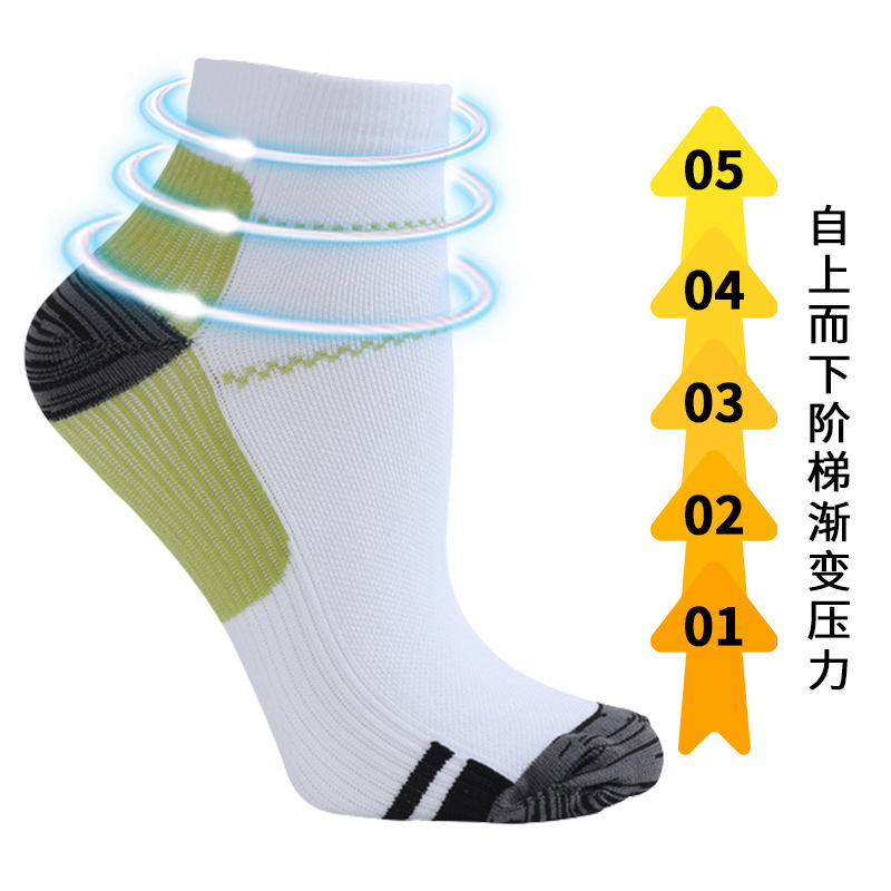 运动、休闲棉袜实物图