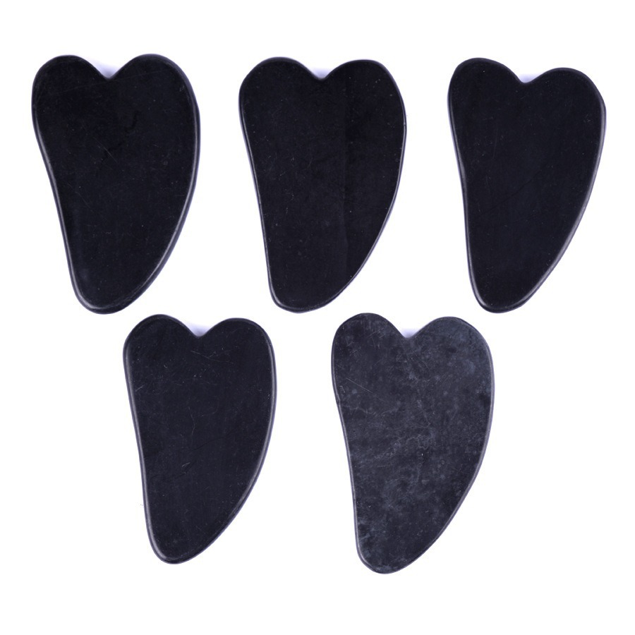 玉石刮痧板/刮痧板/经络/紫铜刮痧/指压板白底实物图