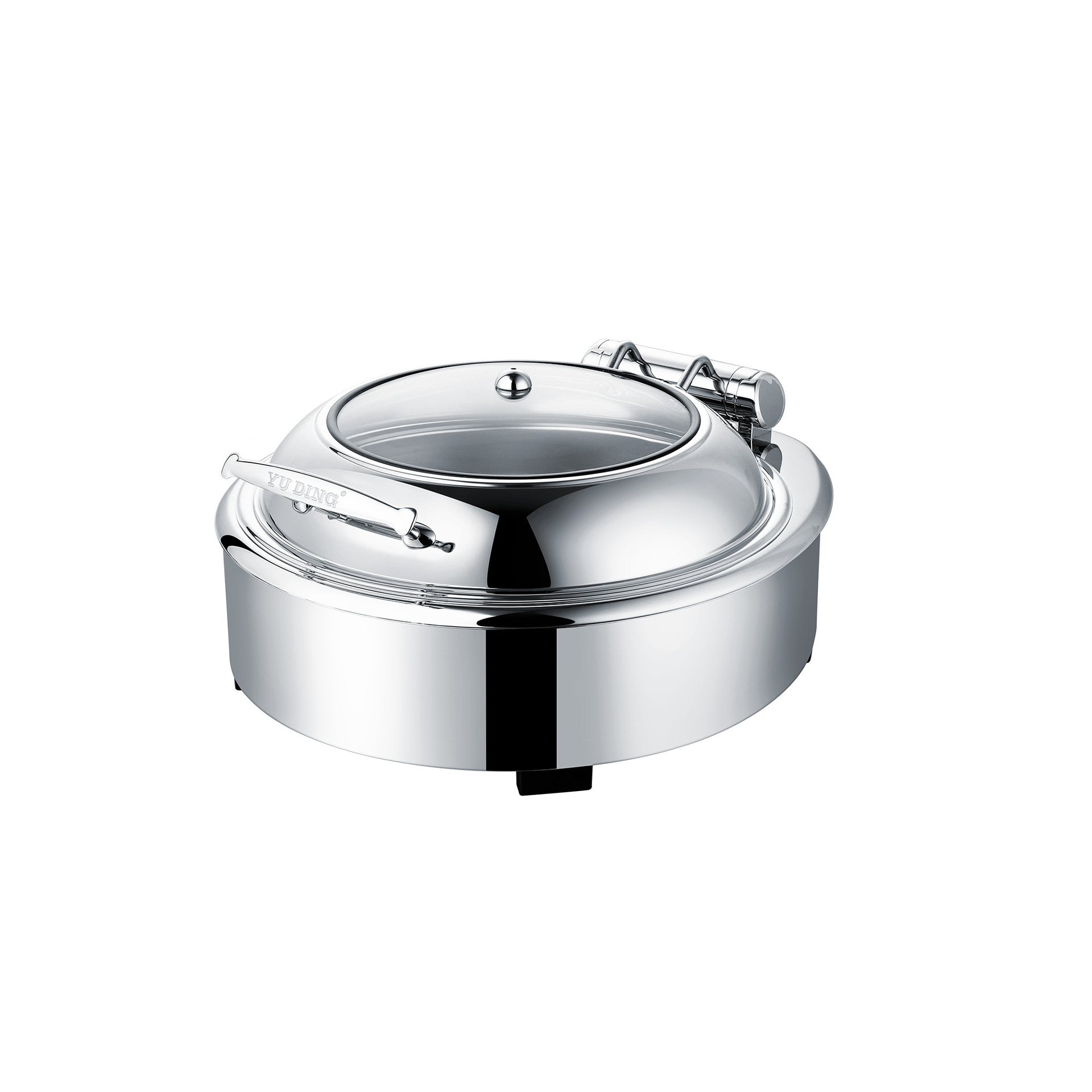 Visual luxury circular mechanical buffer meal stove for keeping warm commercial multi-functional buffet food details Picture