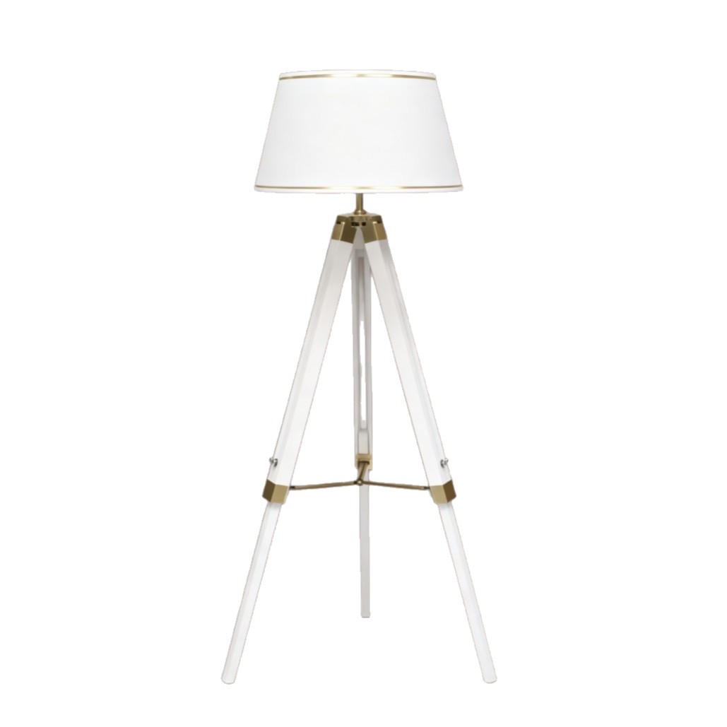 Nordic minimalist sofa coffee table, bedroom adjustable telescopic tripod, solid wood floor lamp, modern light luxury lighting fixtures Item Picture