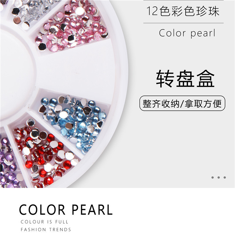 水钻/玻璃圆形手缝钻/玻璃手缝钻/饰品配件/陶泥满钻细节图
