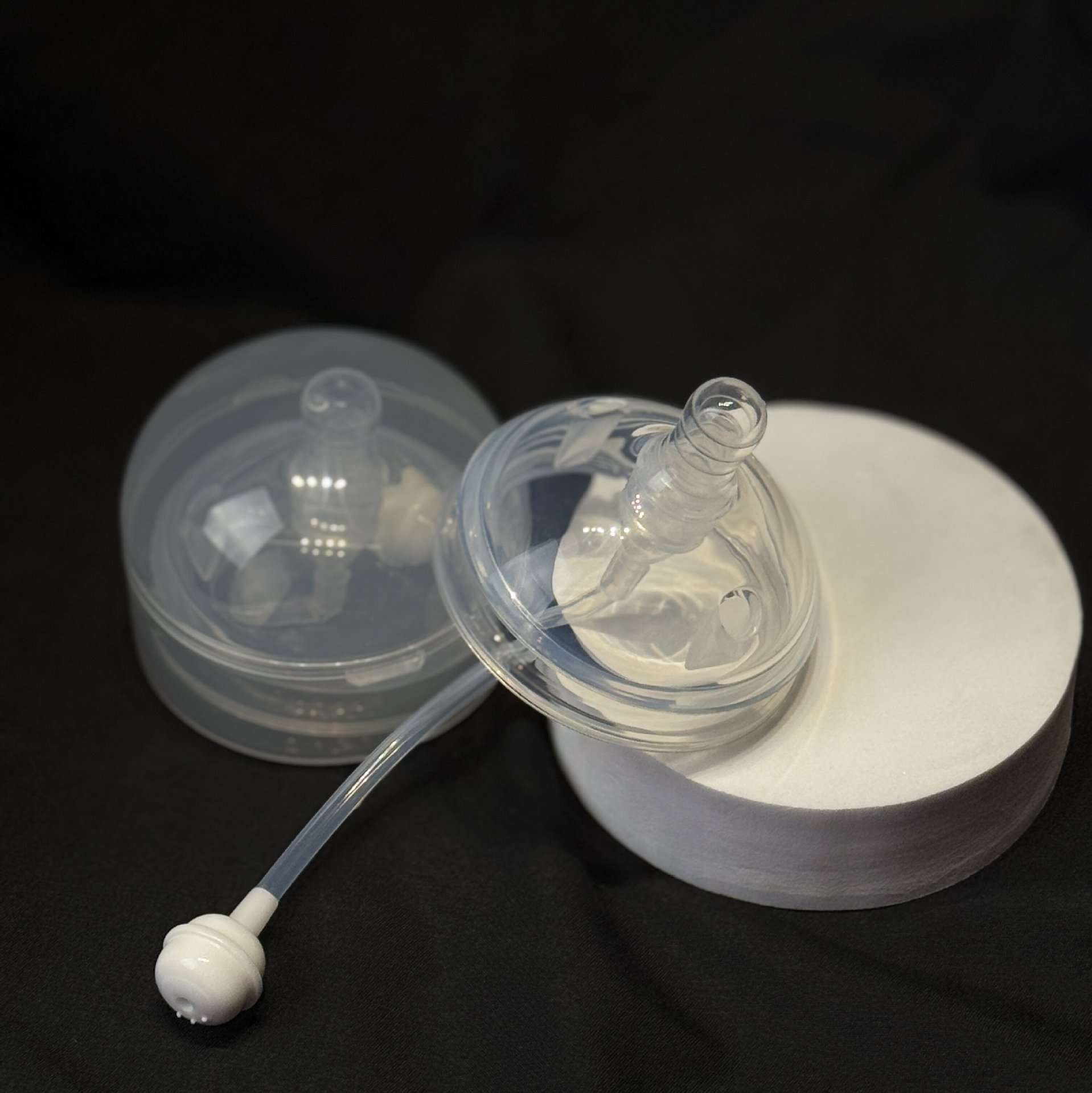 Factory direct sales of baby pacifiers, compatible with Anyi Kemo baby bottles, pacifiers with gravity balls, straws, storage boxes for breast milk Specification image