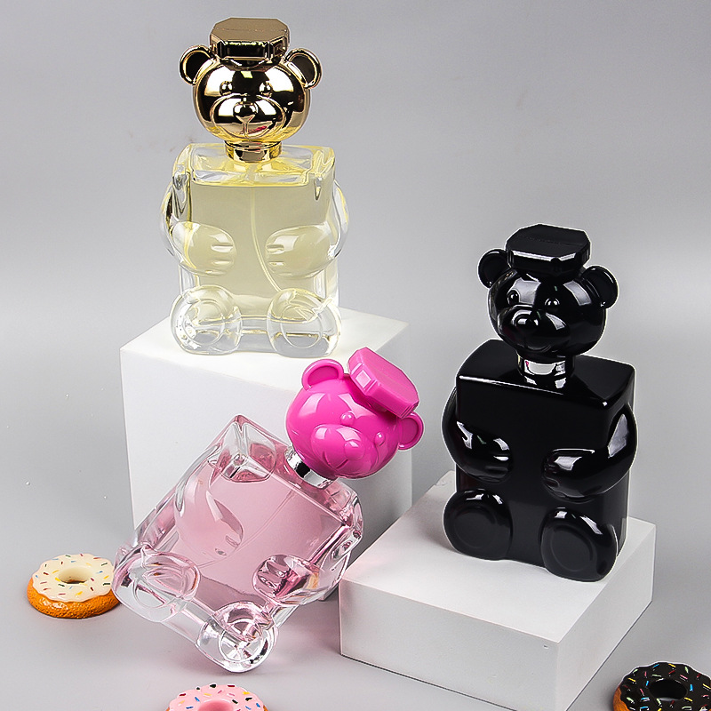 قارورة العطر تشبه الدب، 100ml مصممة بطريقة أنيقة لصنع قارورة جميلة Specification image
