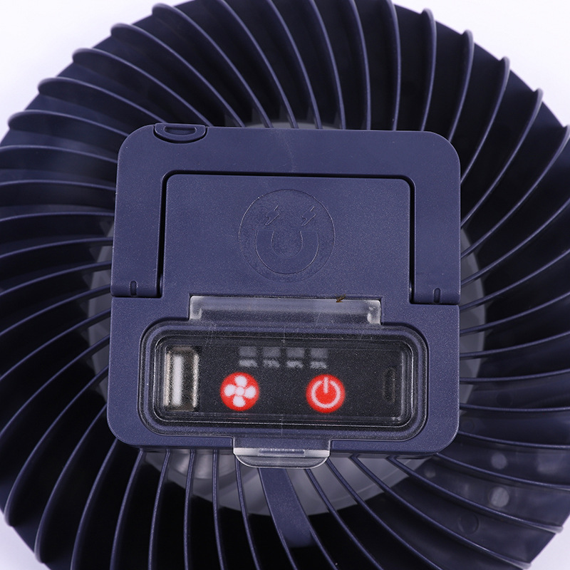 热销跨境款USB充电风扇灯直播多功能帐篷野营灯户外照明灯产品图