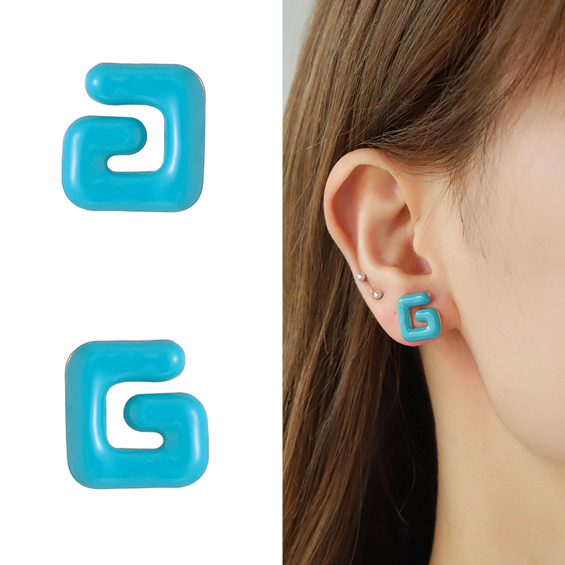 饰品/耳环/耳饰/米珠耳环/耳夹产品图