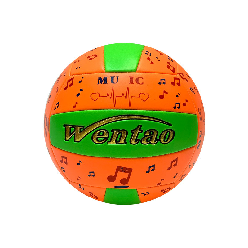 International volleyball Match No. 5 uses standard training volleyball, high-quality college student training volleyball, music style volleyball details Picture