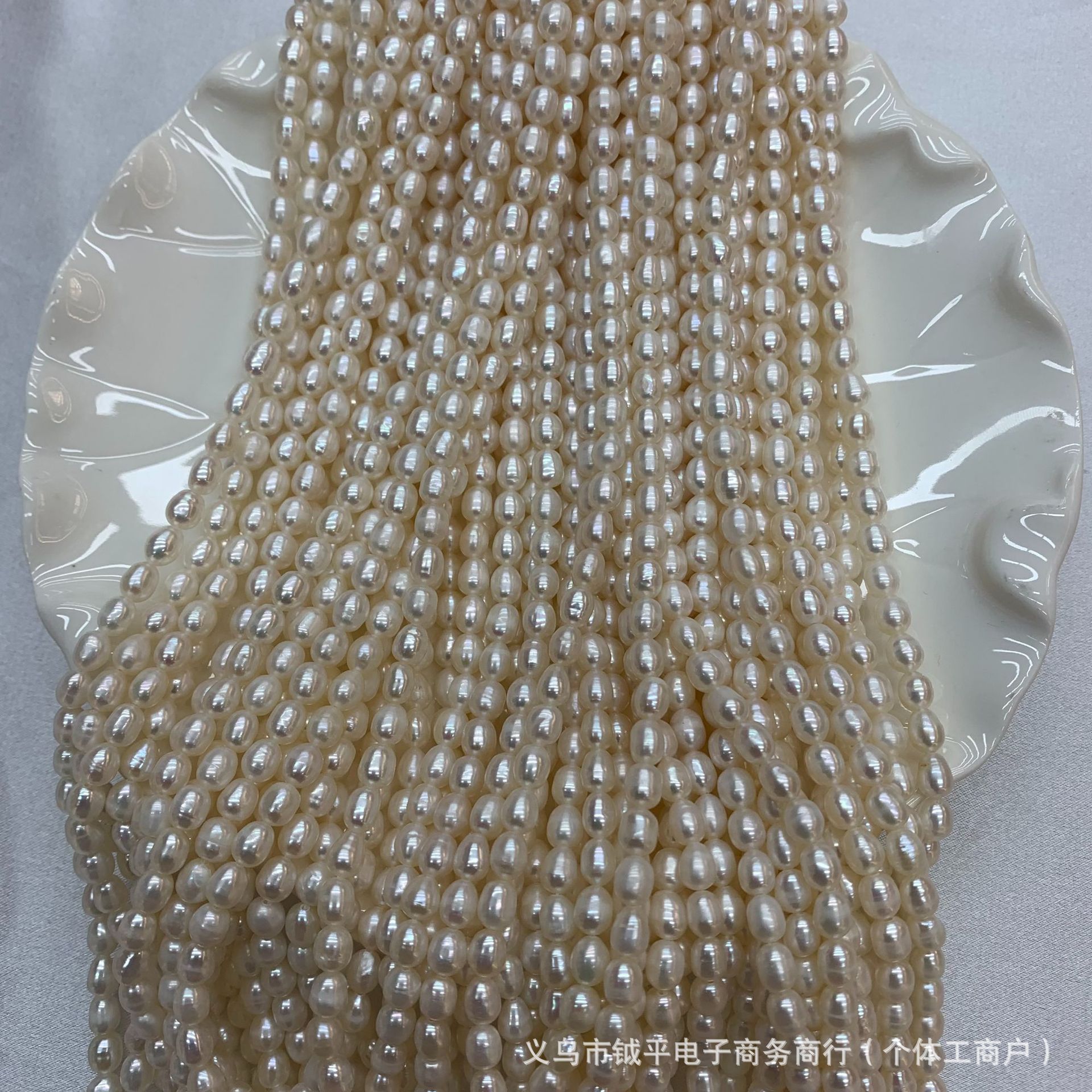 4-5mm米天然淡水珍珠项链饰品批发