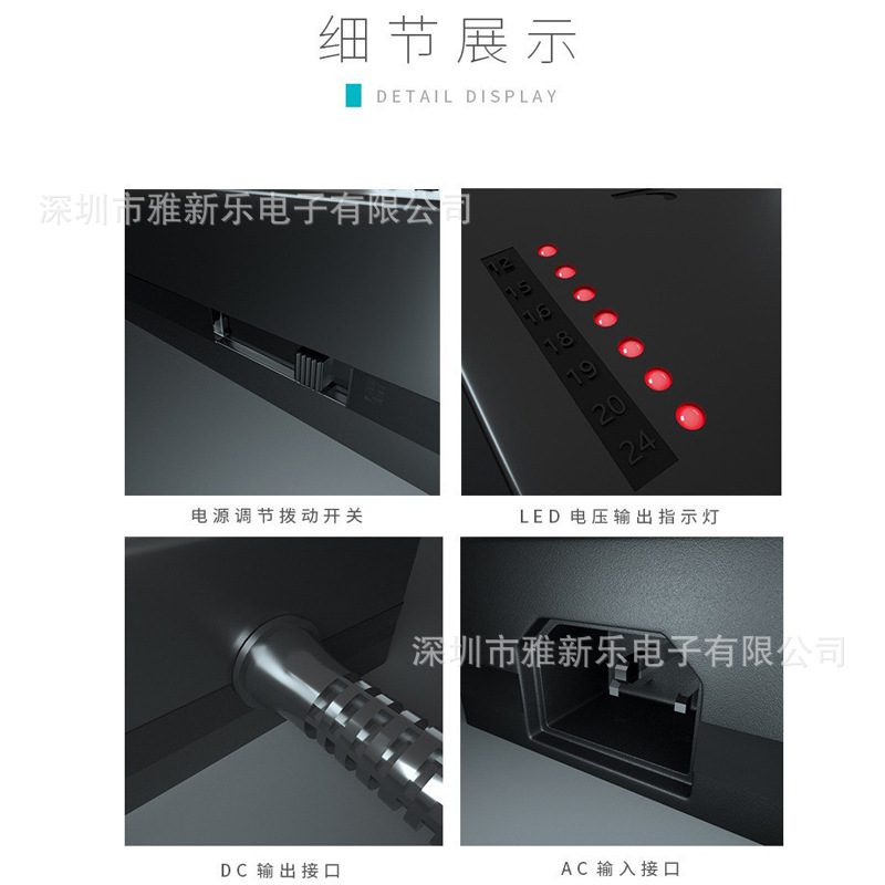 Lenovo notebook power adapter 190W 20V 95A notebook charger is compatible with multiple models Application Scenario