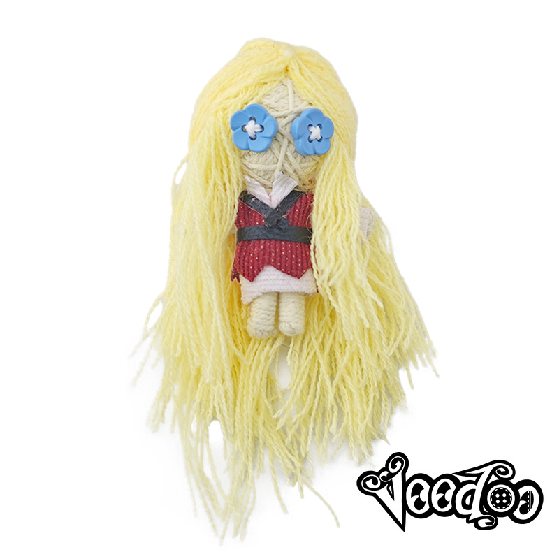 异邦者原创第五序列纯手工制作毛线巫毒娃娃礼品钥匙扣万圣节