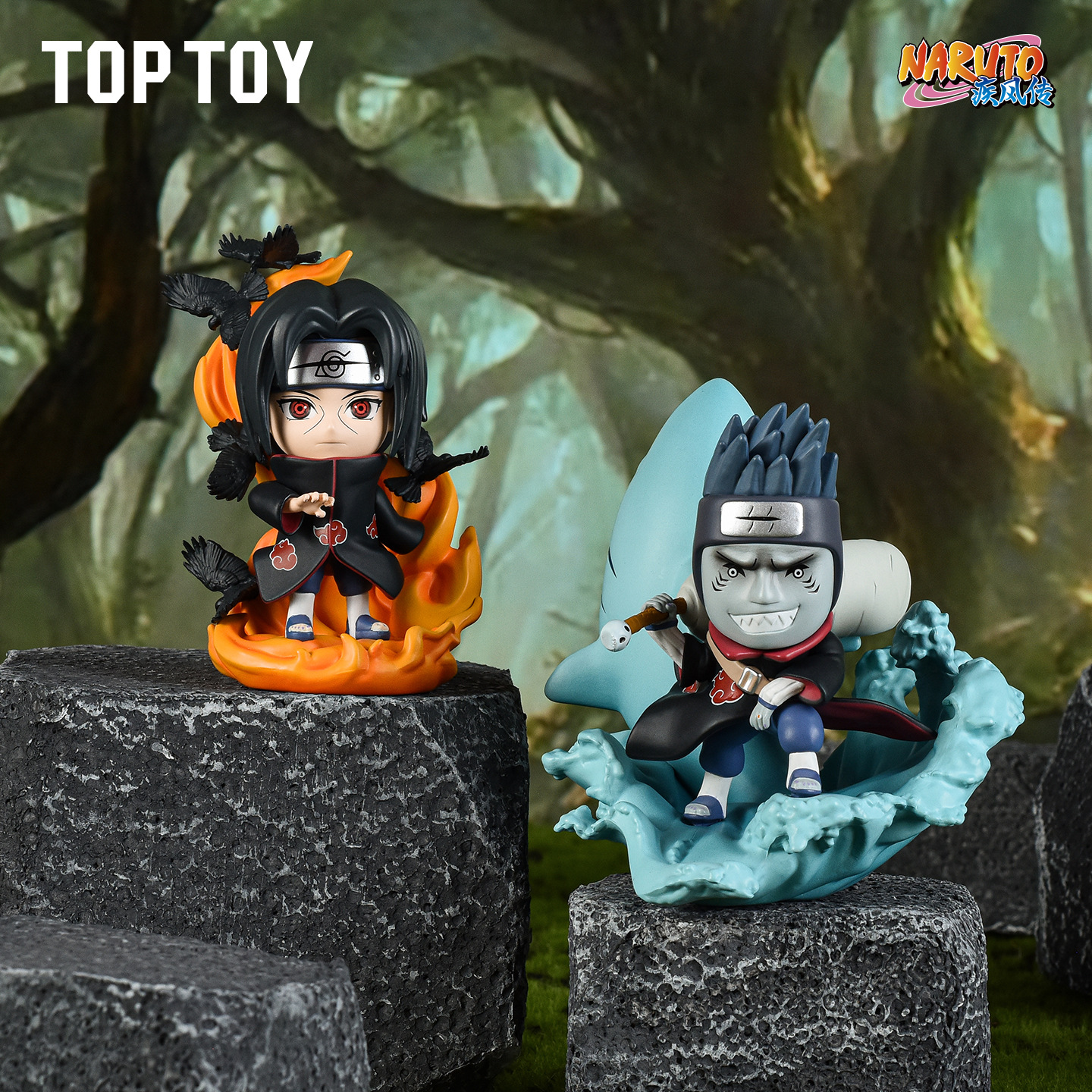 Authentic TOPTOY Naruto Akatsuki Blind Box desktop decoration birthday gift