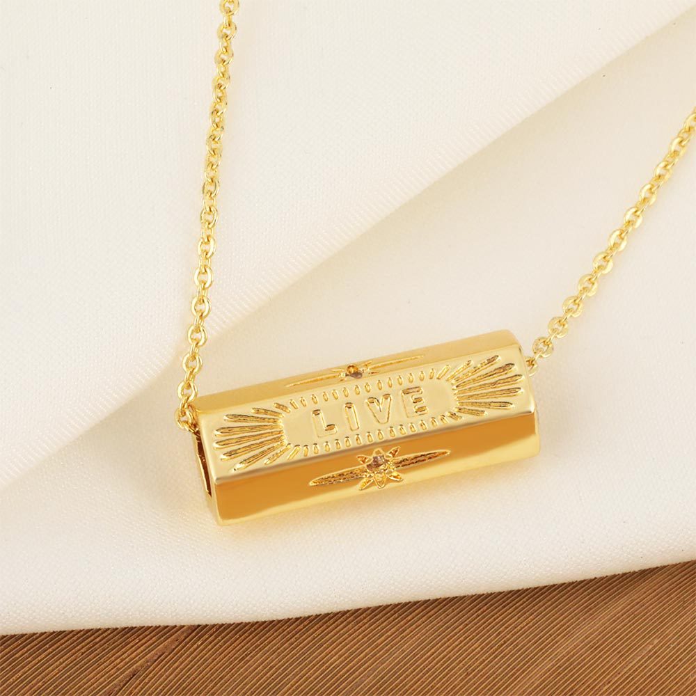 Honglu's new women's fashion accessories, electroplated hip-hop personality pendants, creative and versatile pendants, cross-border supply details Picture