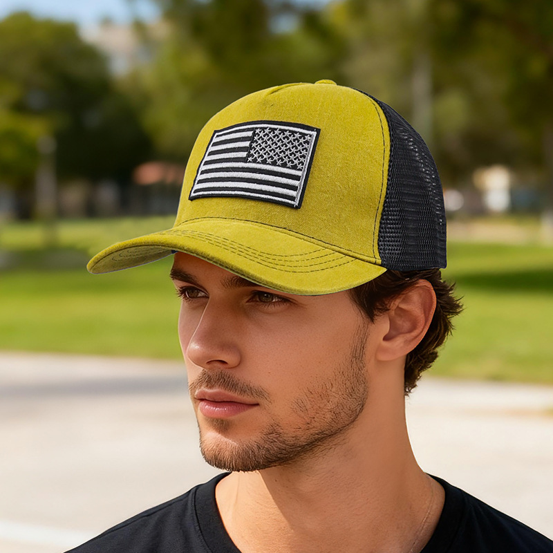 跨境货源鸭舌帽户外时尚帽防晒棒球网帽战术帽男士迷彩帽子嘻哈帽