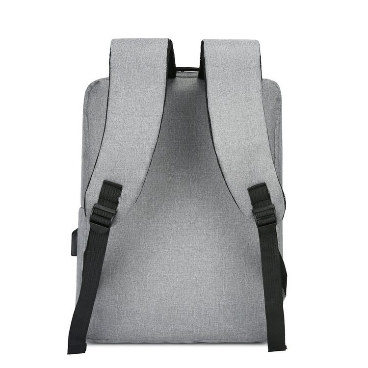 The 2025 new model of casual business computer backpack for students, a large-capacity men's business travel backpack with printed LOGO Specification image