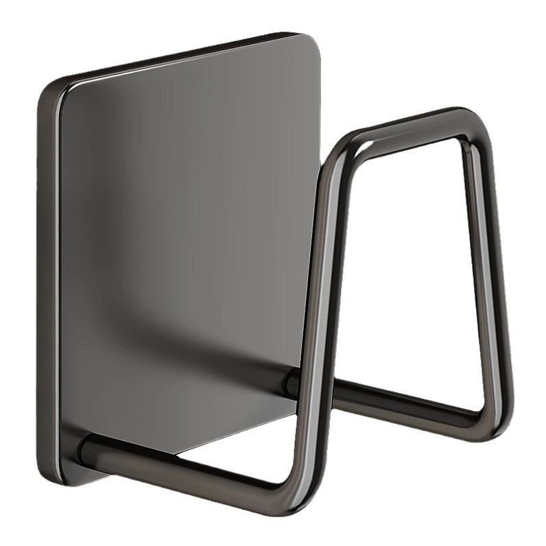 Stainless steel pot lid rack, kitchen multi-functional storage rack, non-drilling wall-mounted cutting board rack, wall storage Item Picture