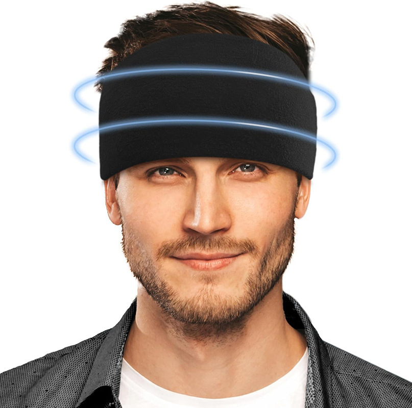 Cross-Border Best-Selling Cold And Hot Compress Headscarves, Basketball Hair Ties, Fatigue Relief Solid Gel Headscarves For Men And Women Wholesale details Picture