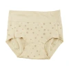 All-cotton high-waisted women's underwear, 100% pure cotton 10a class antibacterial crotch women's triangle underwear Item Picture