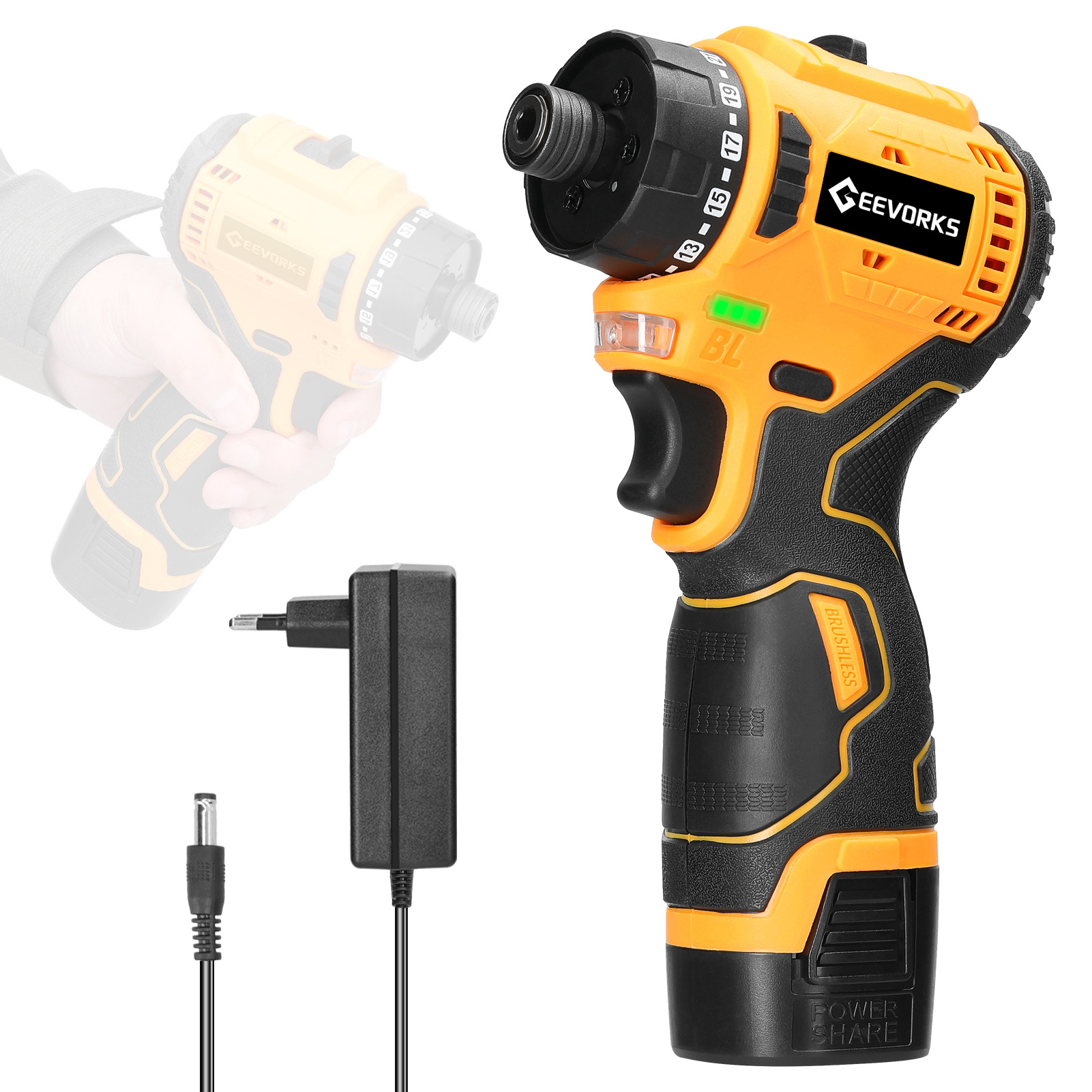 E23874 screwdriver details Picture