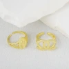 Wholesale of trendy Hong Kong-style retro flower rings that are popular in Europe and America, as well as niche and exquisite hip-hop creative ring accessories Application Scenario