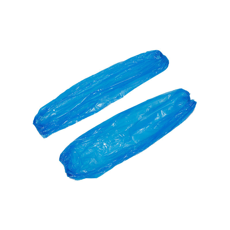 Food-grade thickened and lengthened disposable sleeve covers, waterproof and oil-proof pe men's and women's sleeve tips and sleeves, disposable sleeve protection sleeves Item Picture