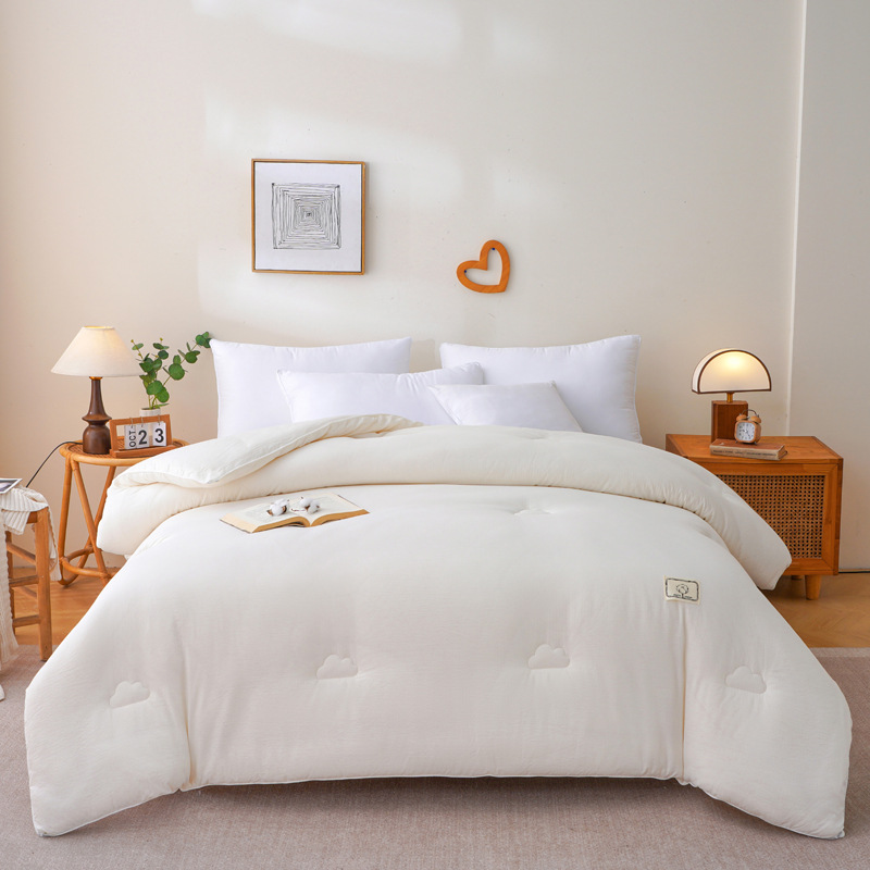 a类新款新疆棉冬被棉花被子学生单人宿舍双人家用礼品冬被春秋被.