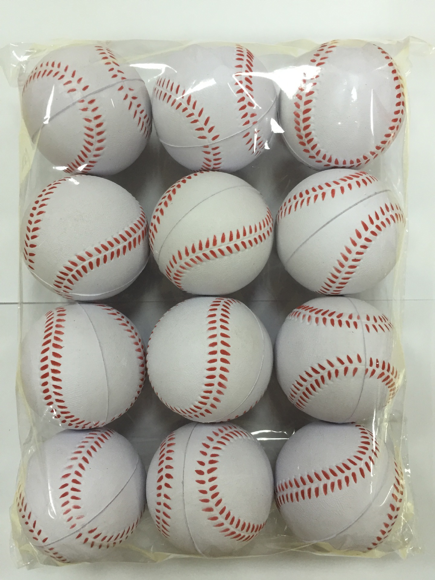 Factory direct supply of PU6.3CM baseball foam ball grip strengthener, pressure ball, color-printed ball foot, net bat Specification image
