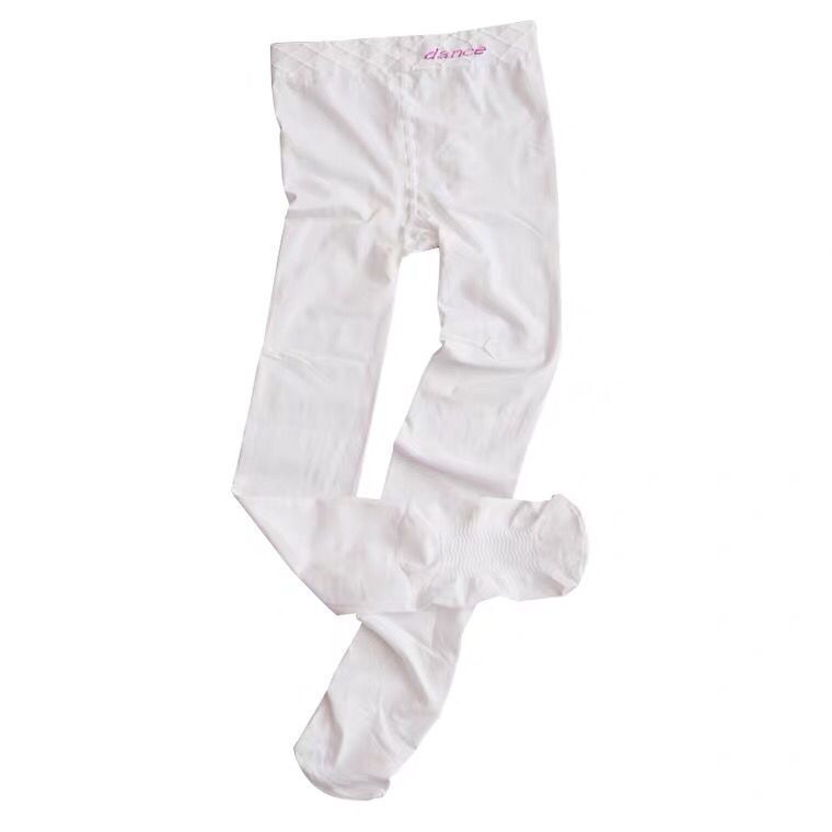 儿童丝袜/儿童连裤袜/袜子儿童/无骨袜男童冬季/舞蹈袜白底实物图