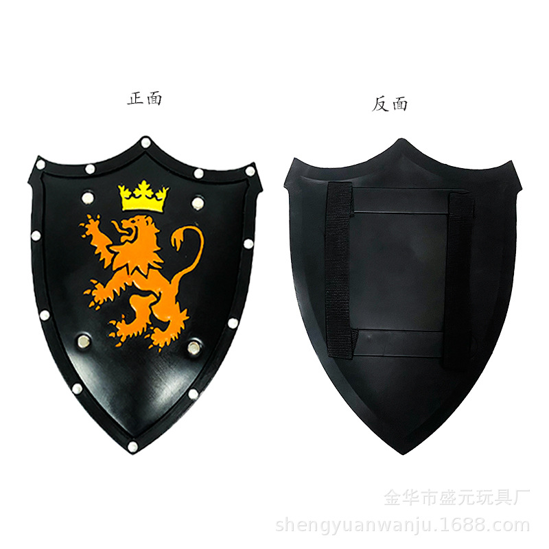 Little Pegasus Sword and Shield Set Toy PU rubber Anime Sword and shield Children's combination set weapon model sword Item Picture