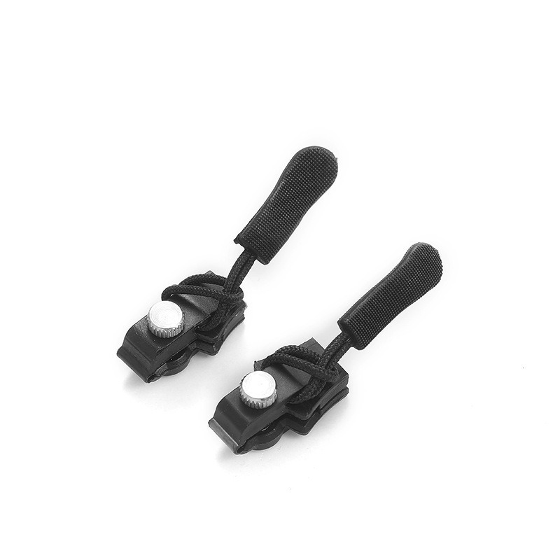 Universal replaceable metal zipper accessories, zipper repairers, back bags, coats, clothes, tool-free detachable zipper pulls Item Picture