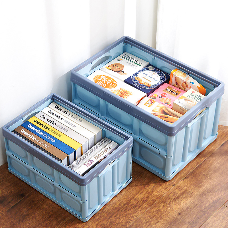Car trunk folding storage box, multi-functional car storage box, car trunk organizing box, storage box supplies Specification image