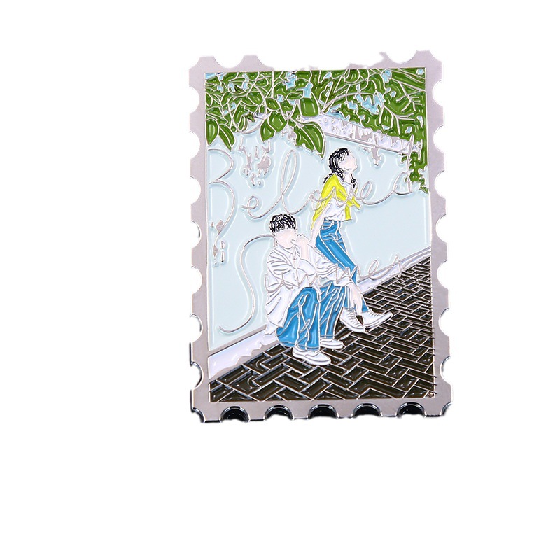 Customized metal company brooches, badges, name plates, MEDALS, class emblems, school emblems, enamel badges Item Picture