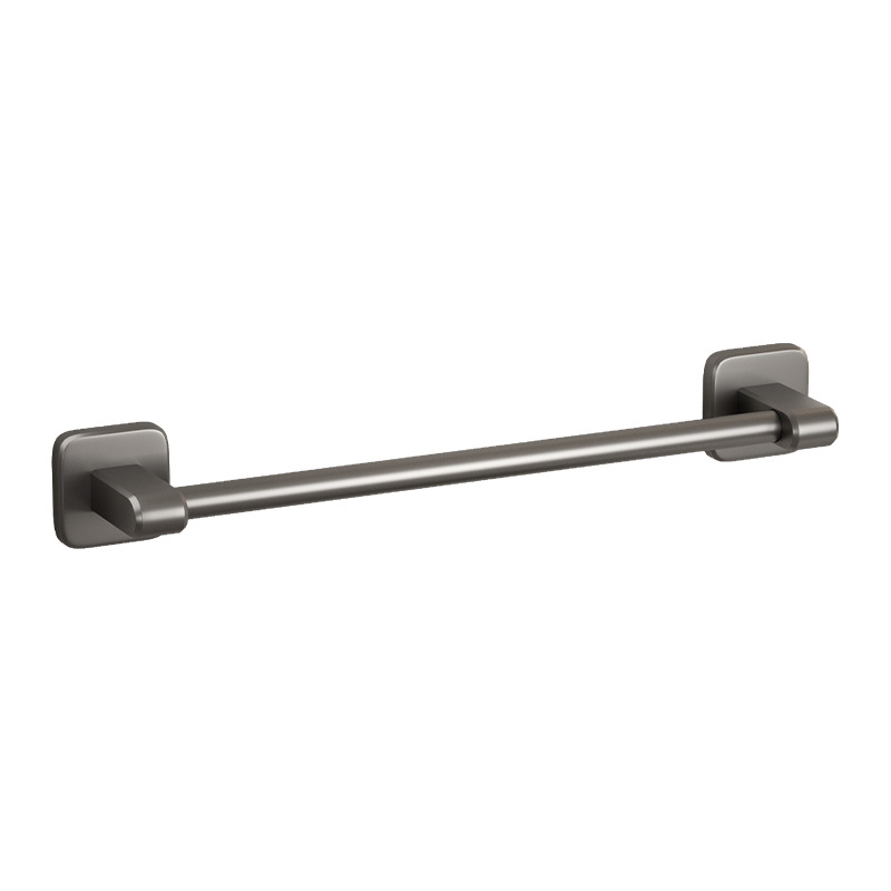Towel rack, bathroom wall-mounted storage rack without drilling, bathroom towel single pole, toilet and washroom storage hanging rack Item Picture