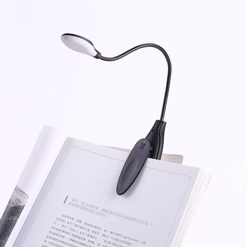 LED clip eye-protecting lamp, study-specific student foldable desk, writing and reading lamp, charging clip desk lamp