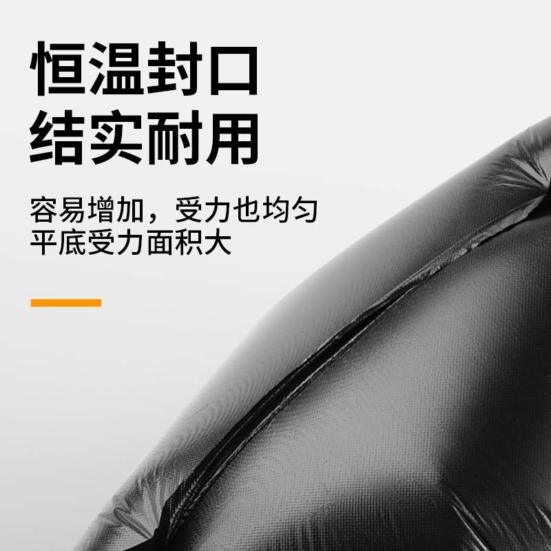 Large garbage bags, extra-large thickened, extra-large black, hotel property, extra-large and extra-thick plastic bags, flat-mouth commercial wholesale Application Scenario