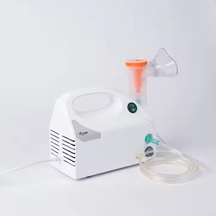 Specialized for foreign trade supply of compression nebulizers, suitable for both adults and children at home, equipped with oxygen masks and humidifiers Application Scenario