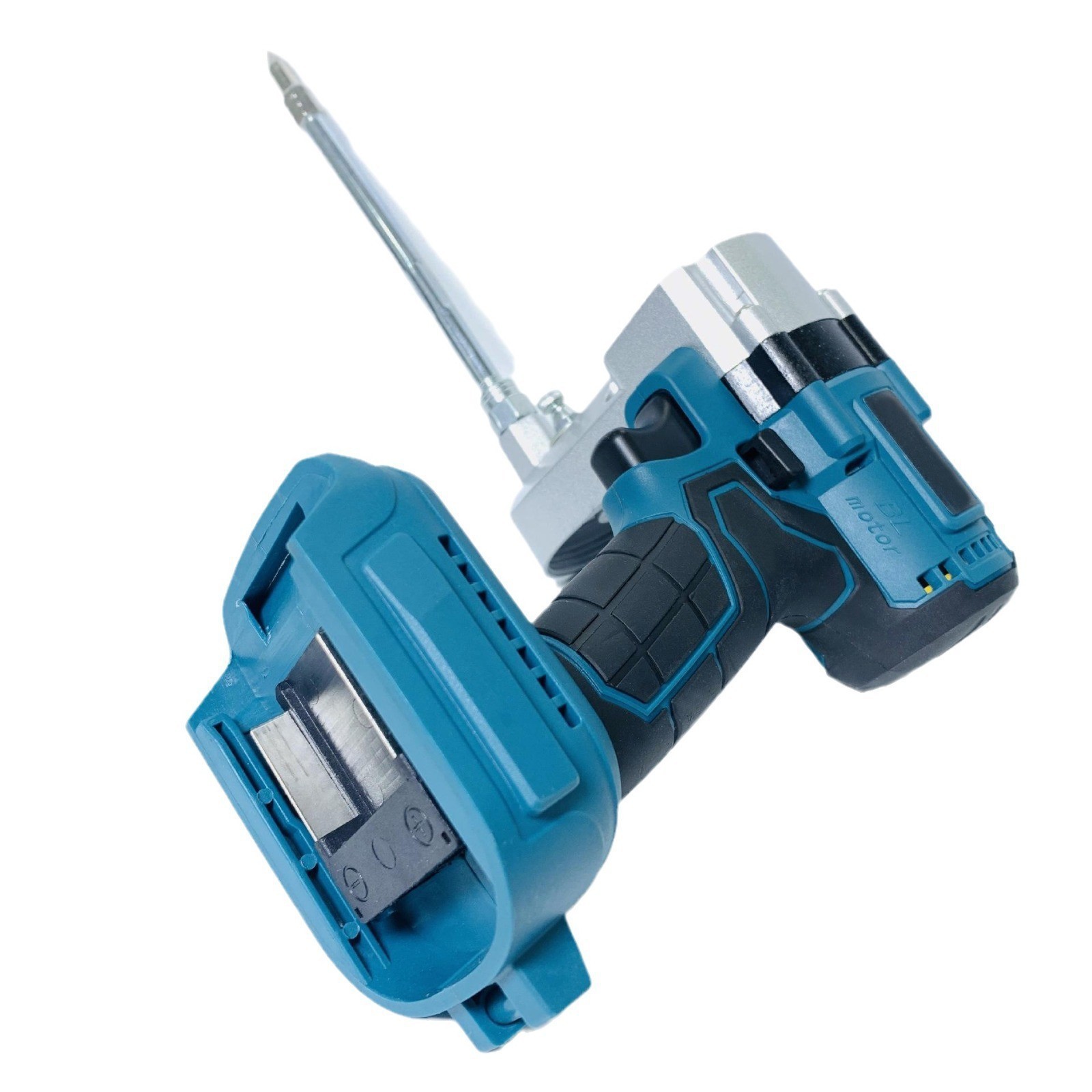 Cross-border Makita port lithium battery high-pressure fully automatic grease gun, wireless charging oil dispenser, quick oil output Specification image