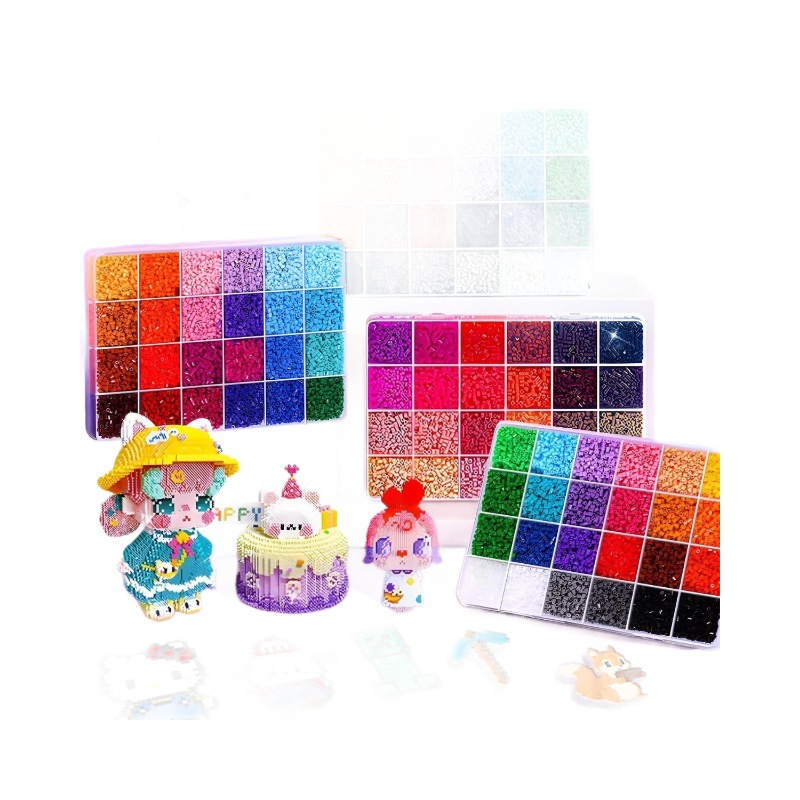 拼豆/拚豆/玩具儿童拼接卡通/若客/木质拼图高端白底实物图