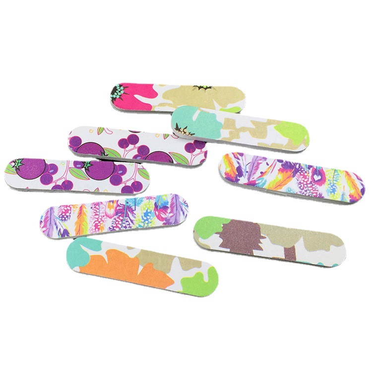 6.5*1.5 Small rubbing strip gift, cute mini nail file strip, nail shaping and grinding strip Item Picture