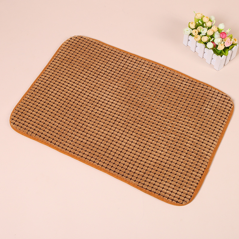 玉米粒海绵飘窗吸水除尘吸水防滑地垫 脚垫卧室客厅地垫细节图