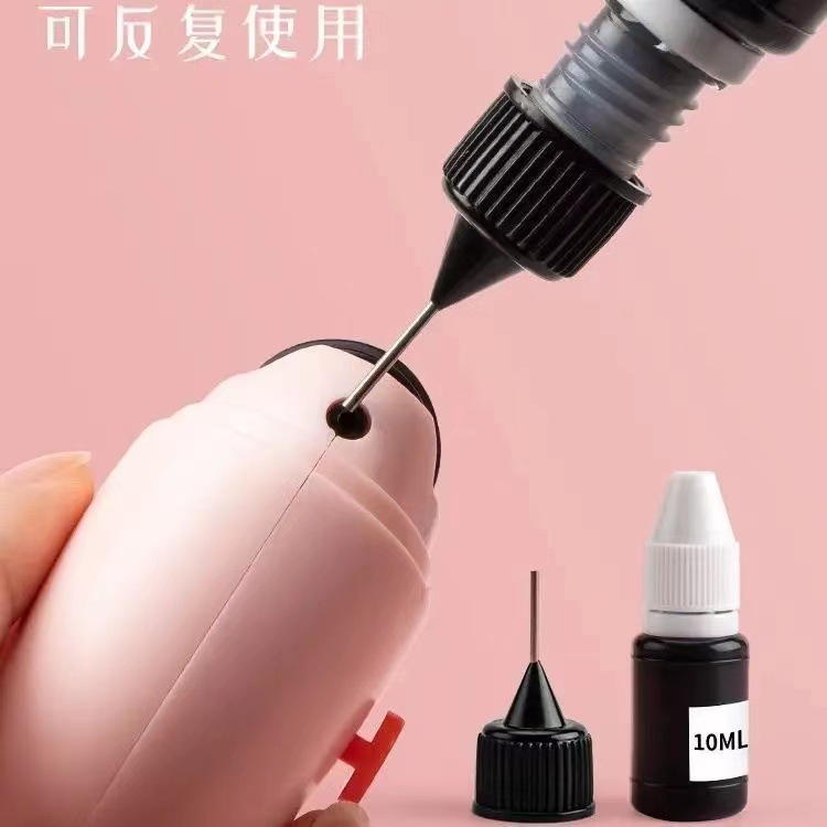 Confidential seal roller type garbled express code printer, express box opener, multi-functional graffiti and name stamp Specification drawing