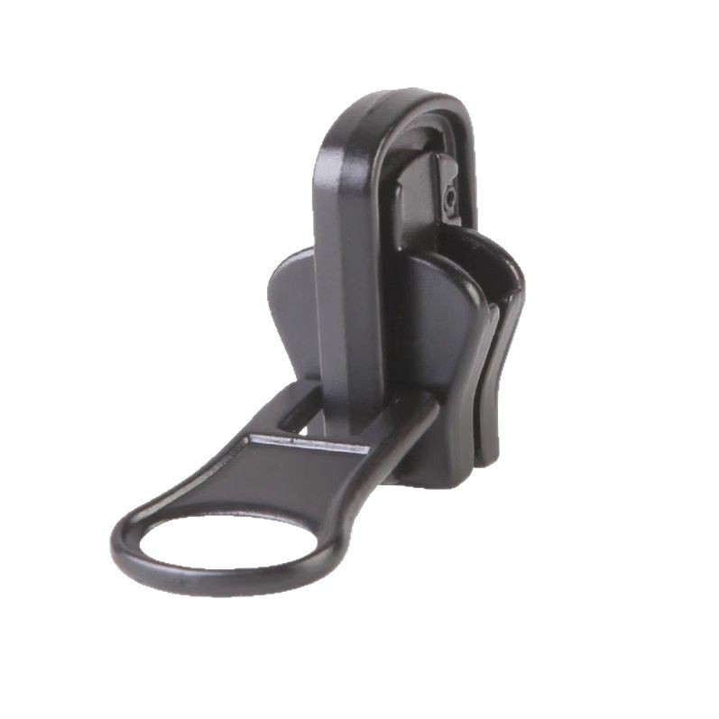 Special rotating head for No. 5 and No. 7 nylon zippers, waterproof and reversible nylon double-sided clothing pull head, resin rotating head Item Picture
