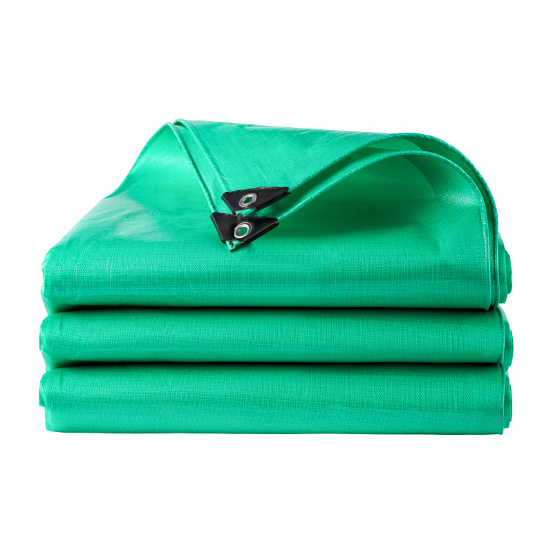 Cross-border pe tarpaulin, thickened plastic sunshade fabric, sun protection coated tarpaulin, waterproof fabric for goods, outdoor wear-resistant and rainproof fabric Item Picture