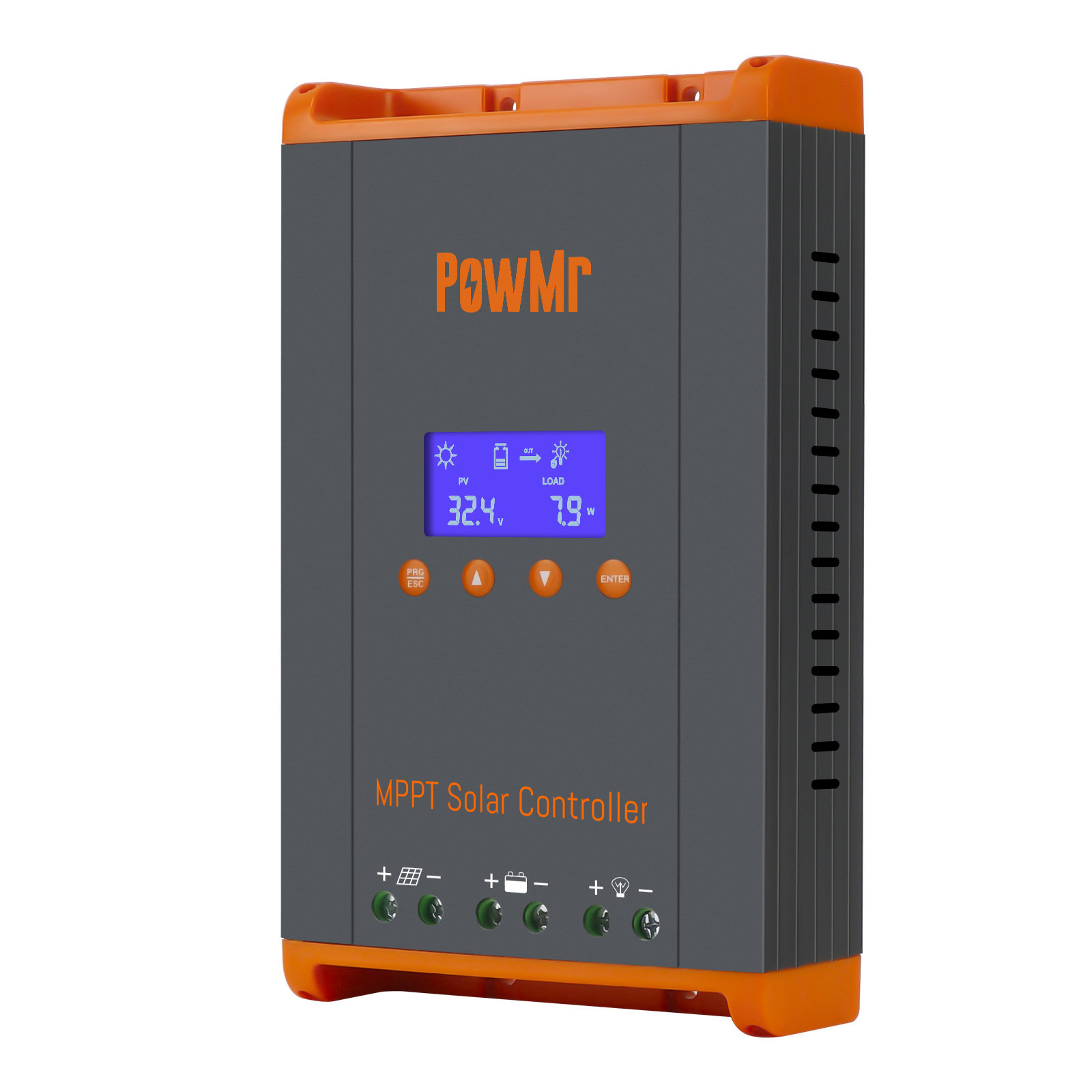PowMrMPPT solar controller 60A parallel 12V-48V photovoltaic intelligent controller cross-border bestseller details Picture