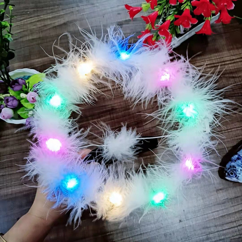 发光头箍实物图