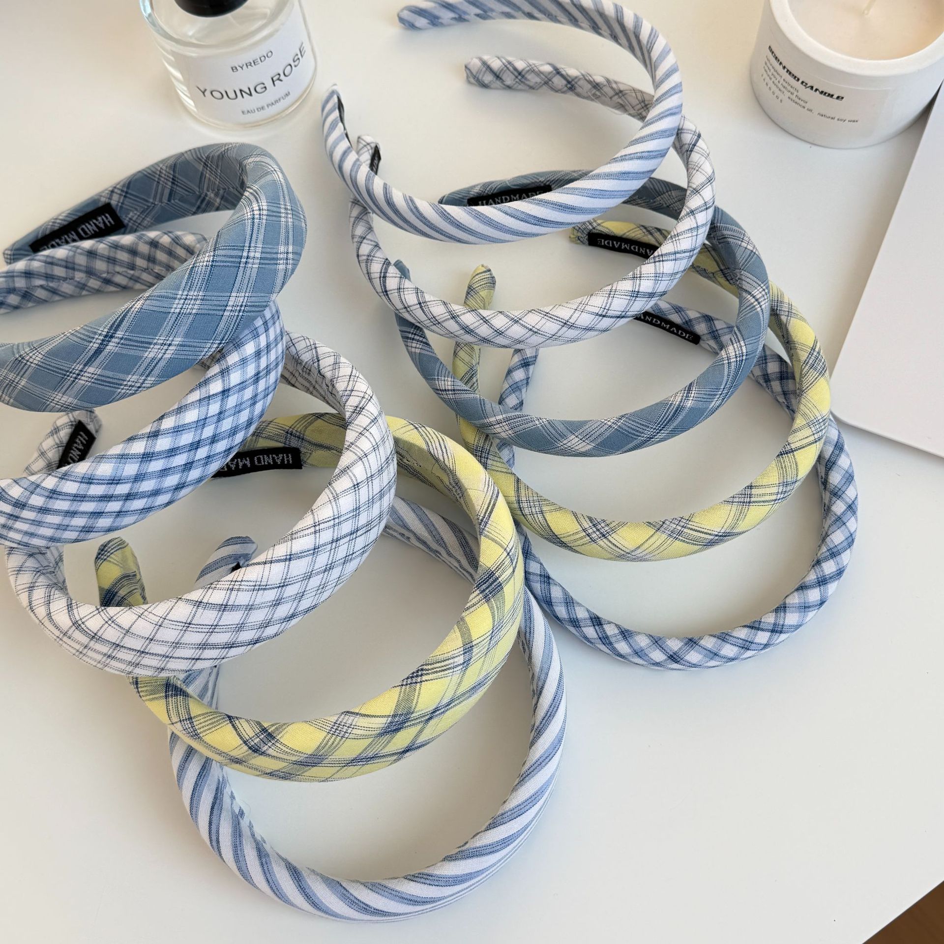 格纹发箍女时尚发饰发带日常头饰百搭发圈